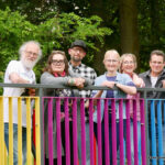 Ein Bild, das die Vorstandspersonen des Weberei-Fördervereins zeigt.